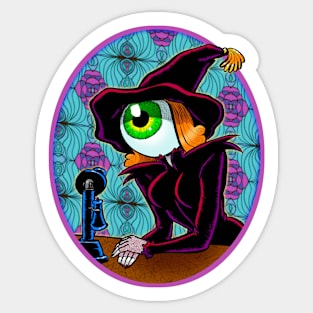 Phone Witch Sticker